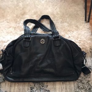 Lululemon gym bag. Worn